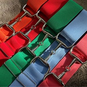 Elastic Horse Bit Belt (Multiple Colors)